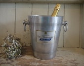 French Vintage Champagne Bucket - Vintage Ice Bucket - Vintage Champagne Bucket - Wine Cooler - Vintage Wine Cooler - Ice Bucket - Vintage