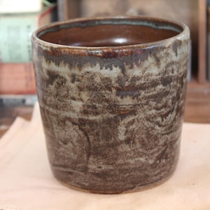 Welsh Studio Pottery, Stoneware Planter, Mid Century Ceramic Planter, Vintage Planter, Made in England, Ceramic Planter, Indoor planter