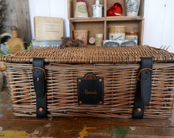 Harrods Wicker Hamper Wicker Storage Hamper Harrods Wicker Picnic