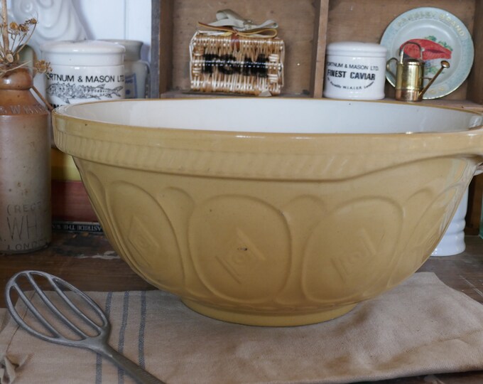 Vintage Mixing Bowl Stoneware Mixing Bowl Vintage English Mixing Bowl