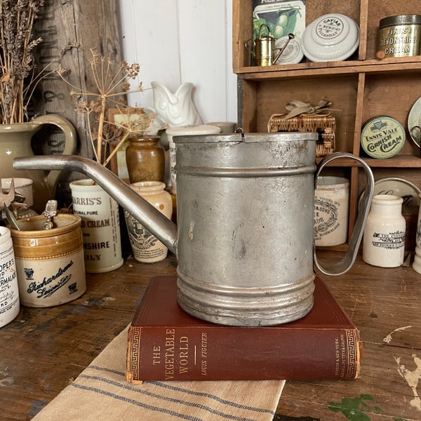 Vintage aluminium Watering Can - Indoor Copper Watering Can - Plant Watering Can- brass Water Can- Haws Watering Can - Indoor Watering-