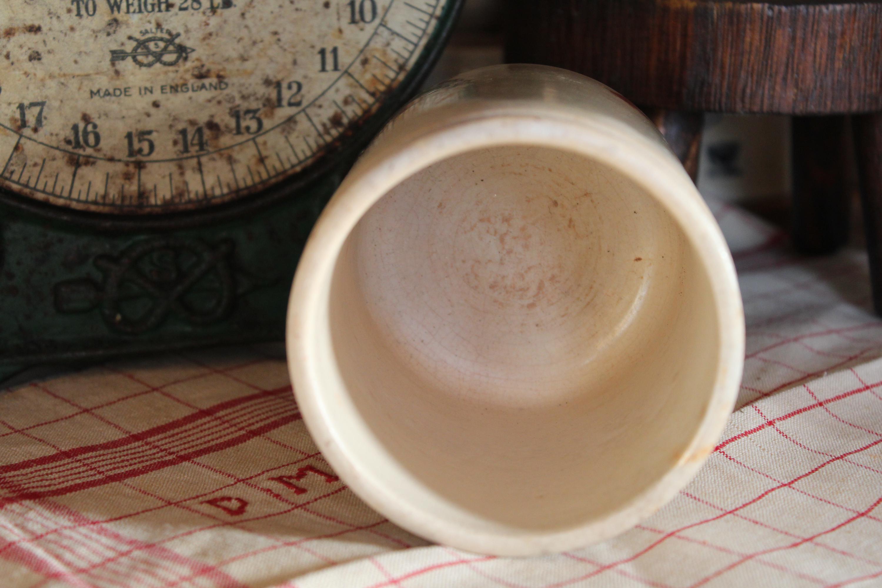 Antique Frank Cooper Marmalade Jar: English Advertising Pot