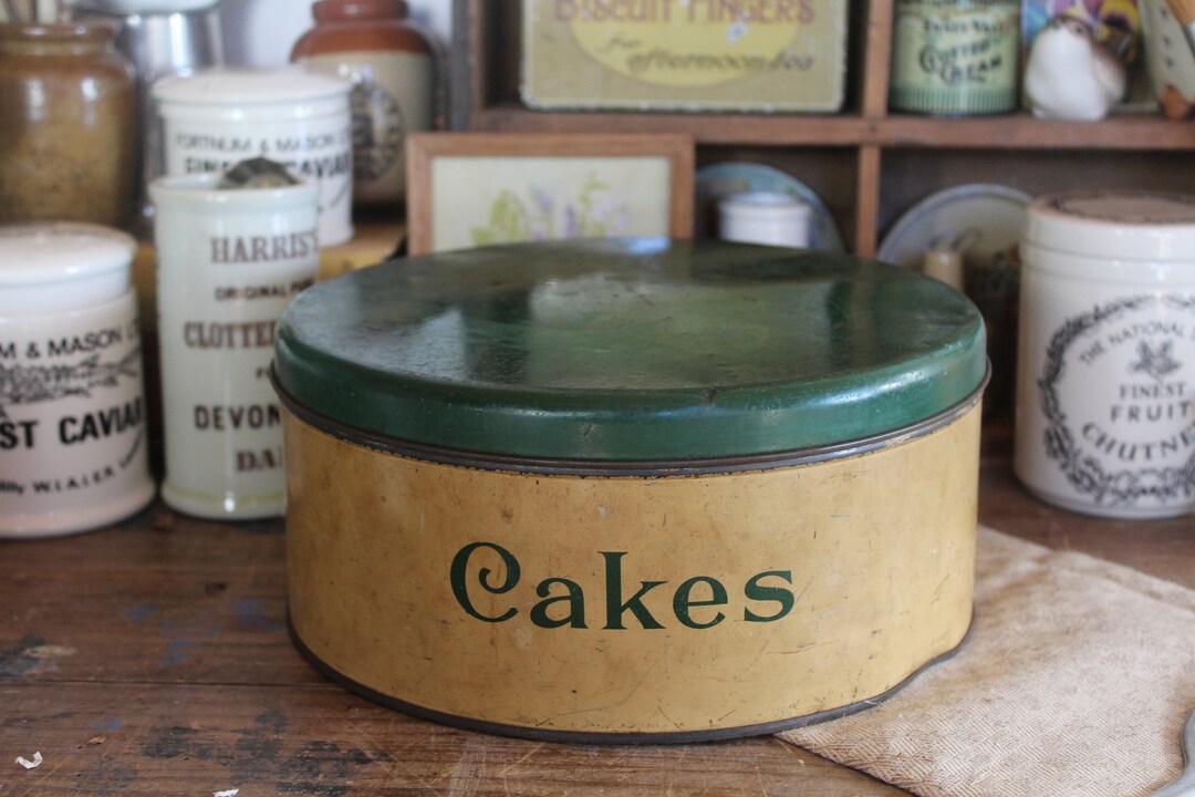 Vintage Cake Tin Worcester Ware Vintage Cake Tin Vintage Cake Box