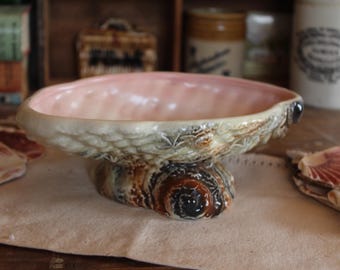 Vintage Shell Sylvac Pottery Vase: Shell decor