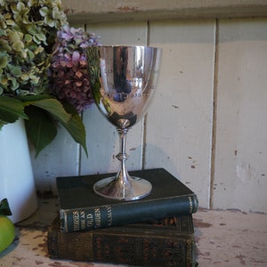 Antique English Silver Plate Trophy - Decorative Silverplated Trophy - Vintage Trophy - Vintage Silver Cup  - Trophy - Vintage Cup