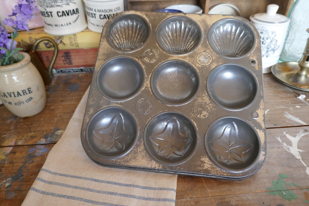 Vintage French Madeleine Tray Madeleine Baking Tray Baking Etsy