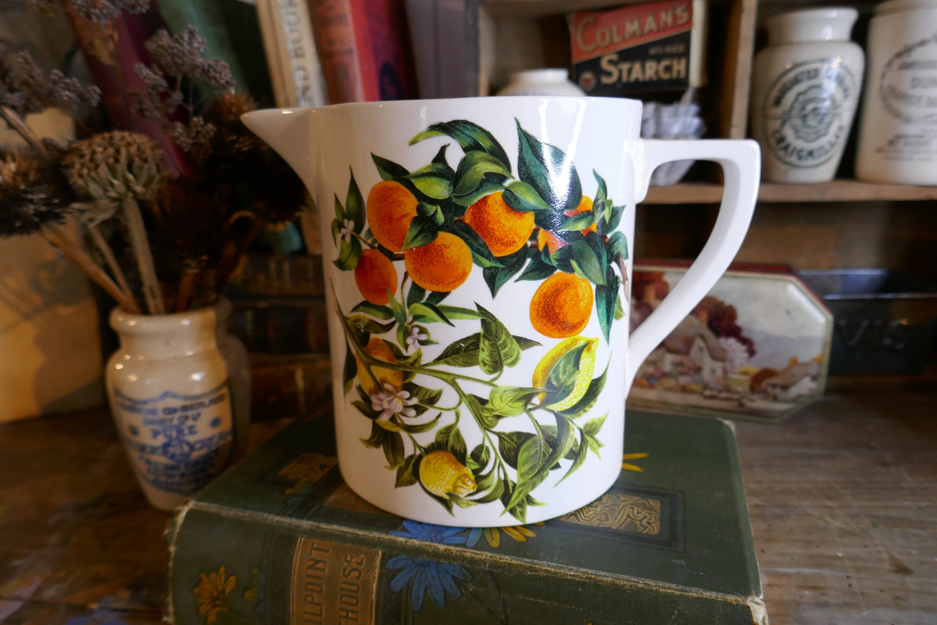 Art & Collectibles Small Portmeirion Decorative Water Jug * Fine Art Ceramics