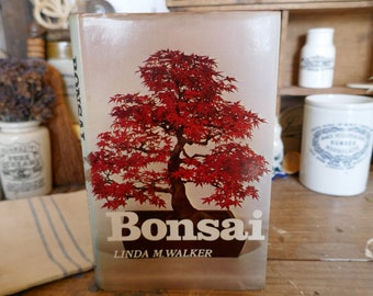 Vintage Bonsai Book: 1966 Garden Decor Coffee Table Book