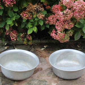 Vintage Zinc Bath, Vintage Metal Garden Planter, Vintage Galvanised Zinc Planter, Vintage Planter, Metal Planter, Metal Pot, farmhouse