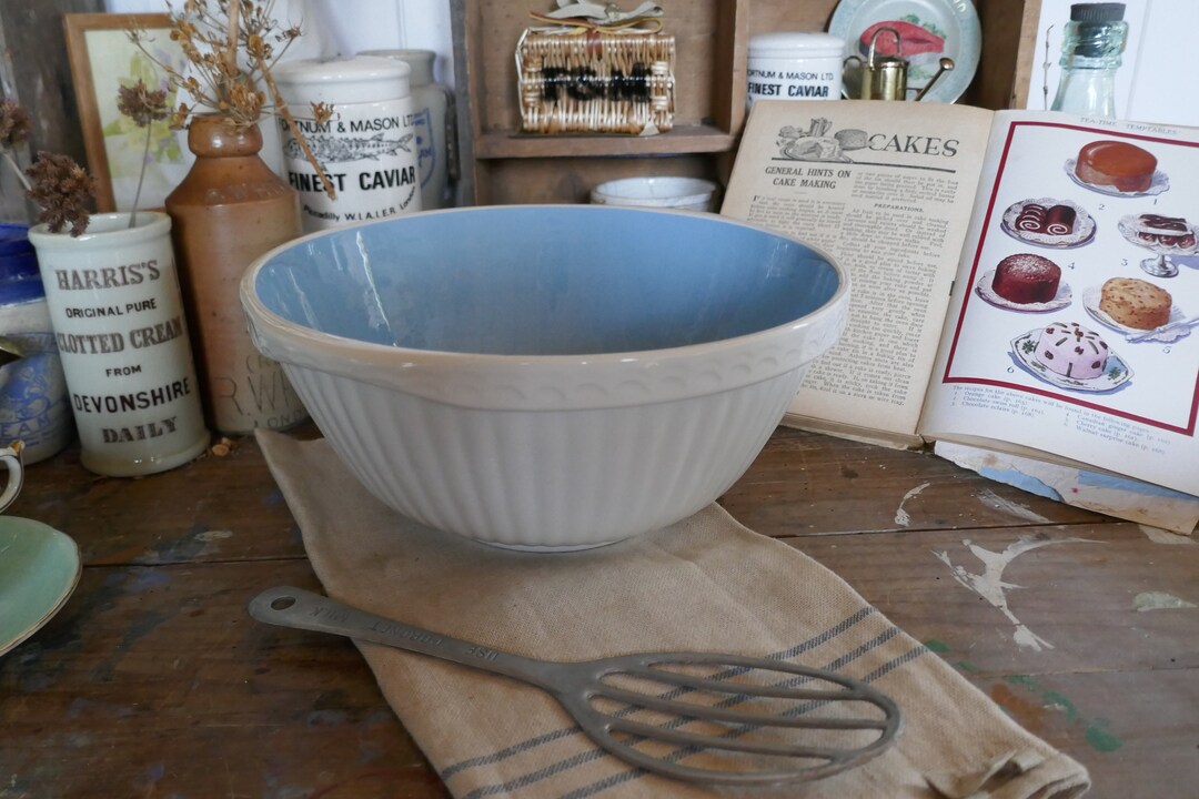 Vintage Mixing Bowl English Mixing Bowl Pink Mixing Bowl Etsy