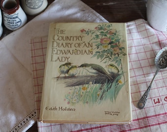 Vintage Diary of an Edwardian Lady Book: Nature Coffee Table Book
