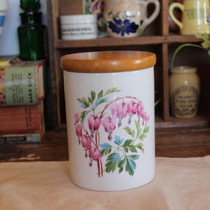 Vintage Portmeirion Kitchen Canister, Vintage Botanical Pattern Portmeirion, Kitchen Canister, Kitchen Storage Jar, Storage Jars, Jar