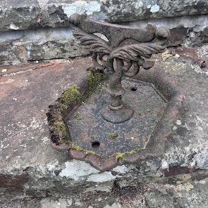 Antique Period Cast Iron Boot Scraper - Country House Style - Boot Scraper - Garden decor - Antique Boot Scraper - vintage boot scrap
