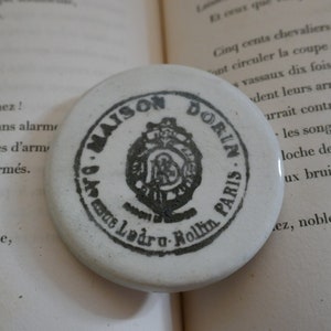 Antiker Maison Dorin Paris Topf Deckel: Französische Bauernhaus Dekoration