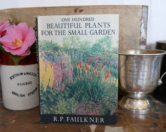 Antique Gardening Book -  Flower Book - Nature Book - Vintage Nature Book Flower book - Coffee table book - Gardening Books - Gardening Book