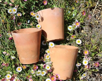 plant pot feet terracotta Tulip Planter | Handmade Terra Cotta