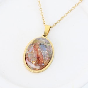 18x25mm Orgonite Pendant ~ Topaz