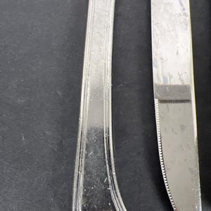 8 pc set fortessa pantheon knives serrated stainless steel flatware heavy duty image 2