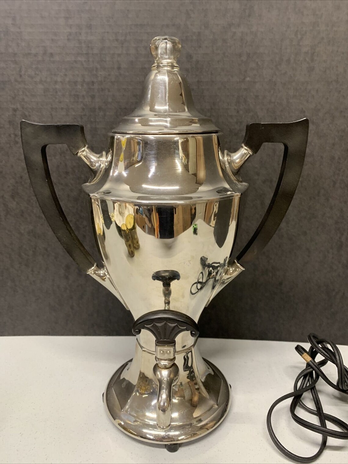 Vtg manning bowman percolator electric coffee pot w/ cord Etsy