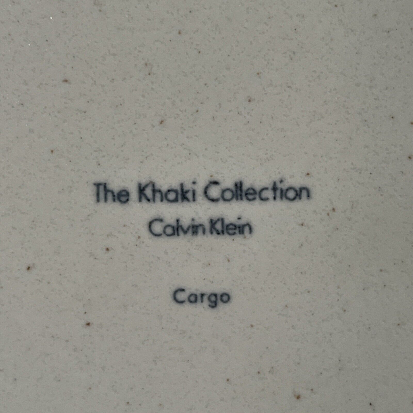 The khaki collection sales calvin klein cargo