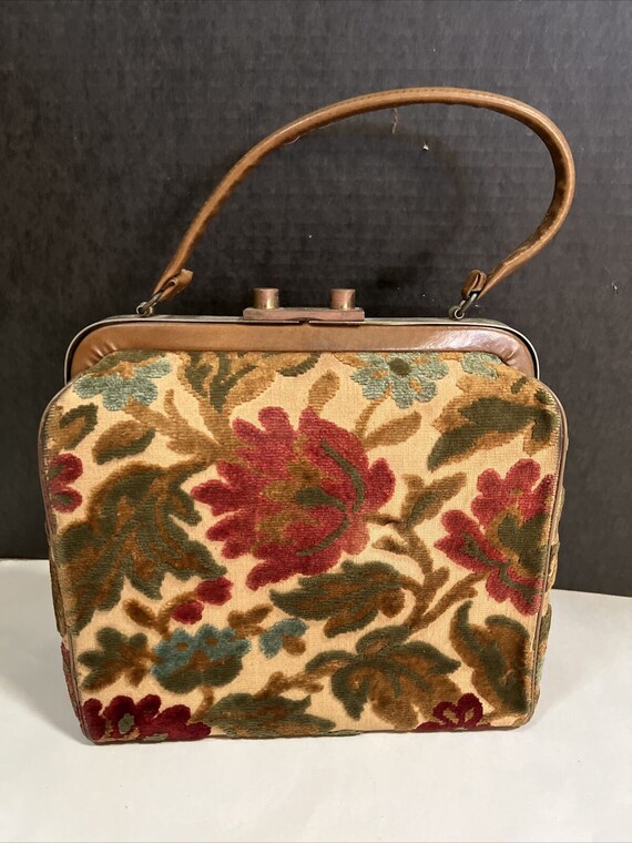 tapestry bag vintage