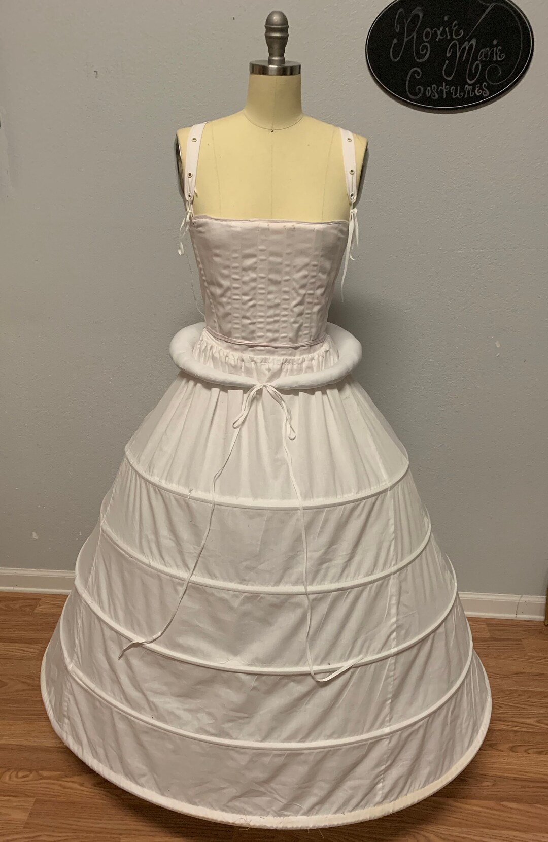 Tudor Renaissance Undergarments corset, Hoopskirt, Bumroll Etsy