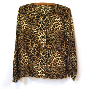 Leopard print long cardigan australia deals