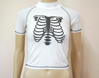Rib Cage Shirt - Etsy Australia