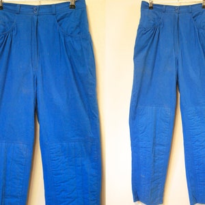 Belted Vintage Fleece Sweatpants / Lemon Drop