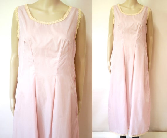 pink lace slip