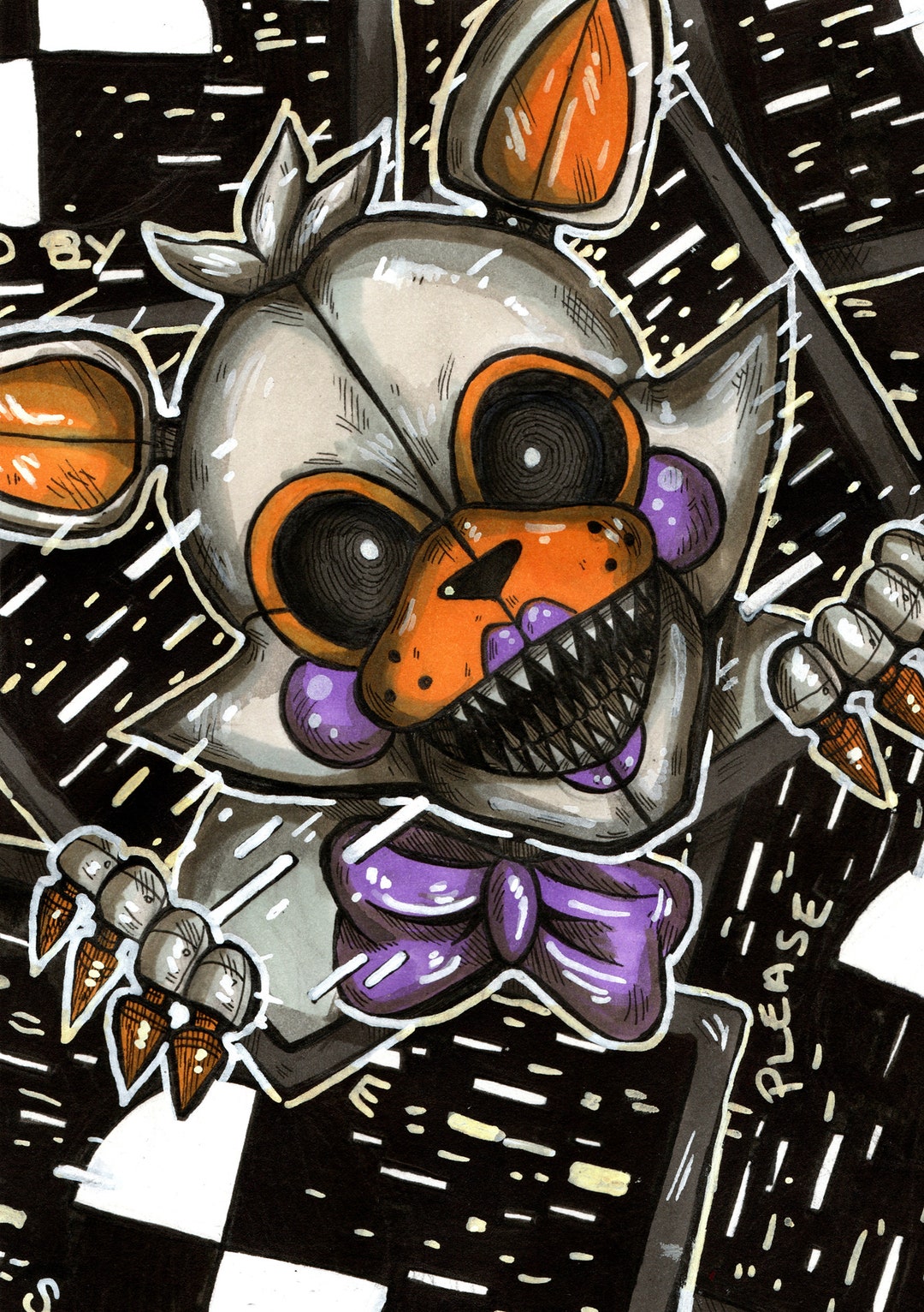 Lolbit avoid their gender once again  Small Comic (Art by me) :  r/fivenightsatfreddys