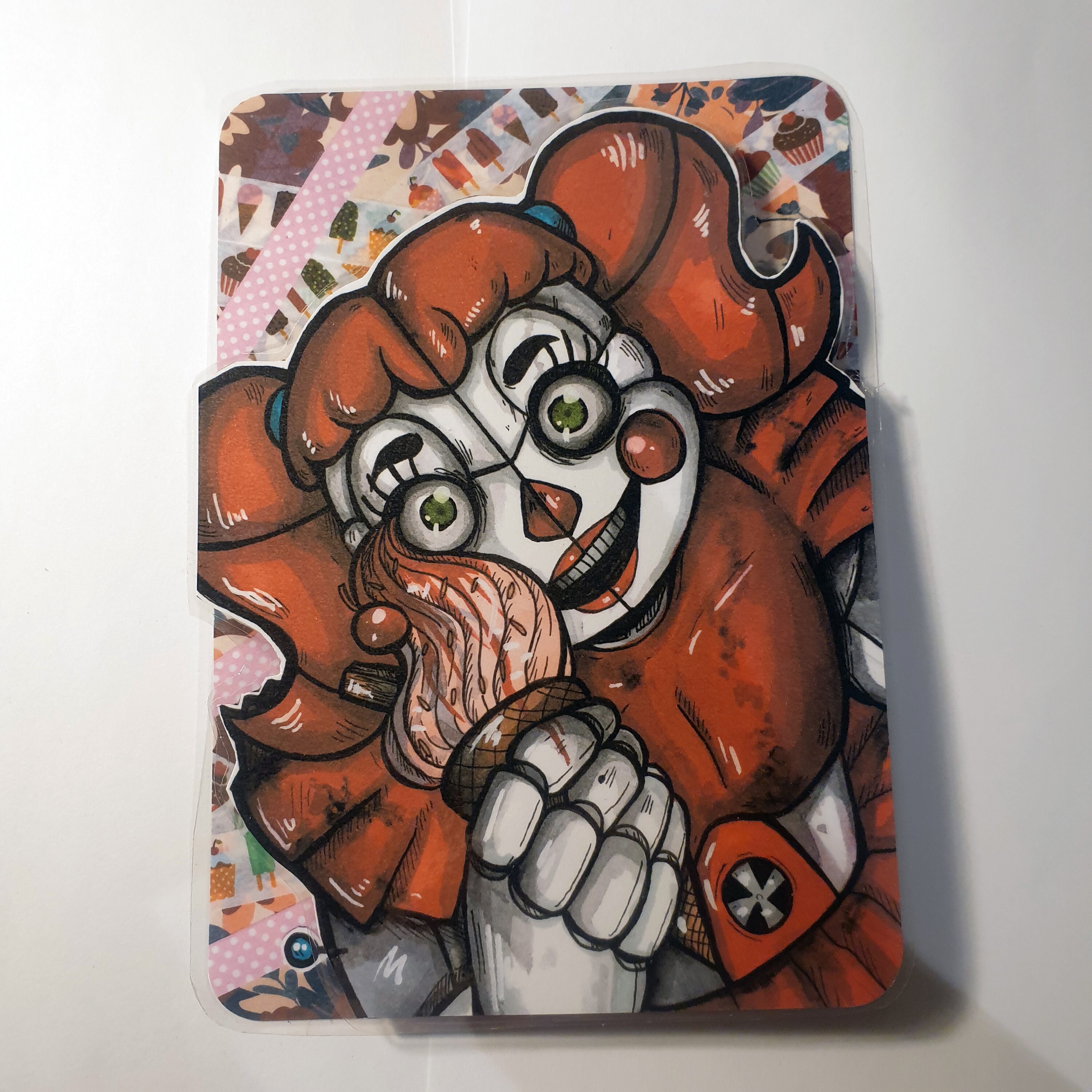 Circus Baby Layered Print FNAF | Etsy