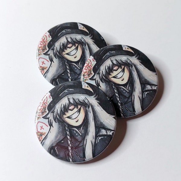 Black Butler Undertaker Badge