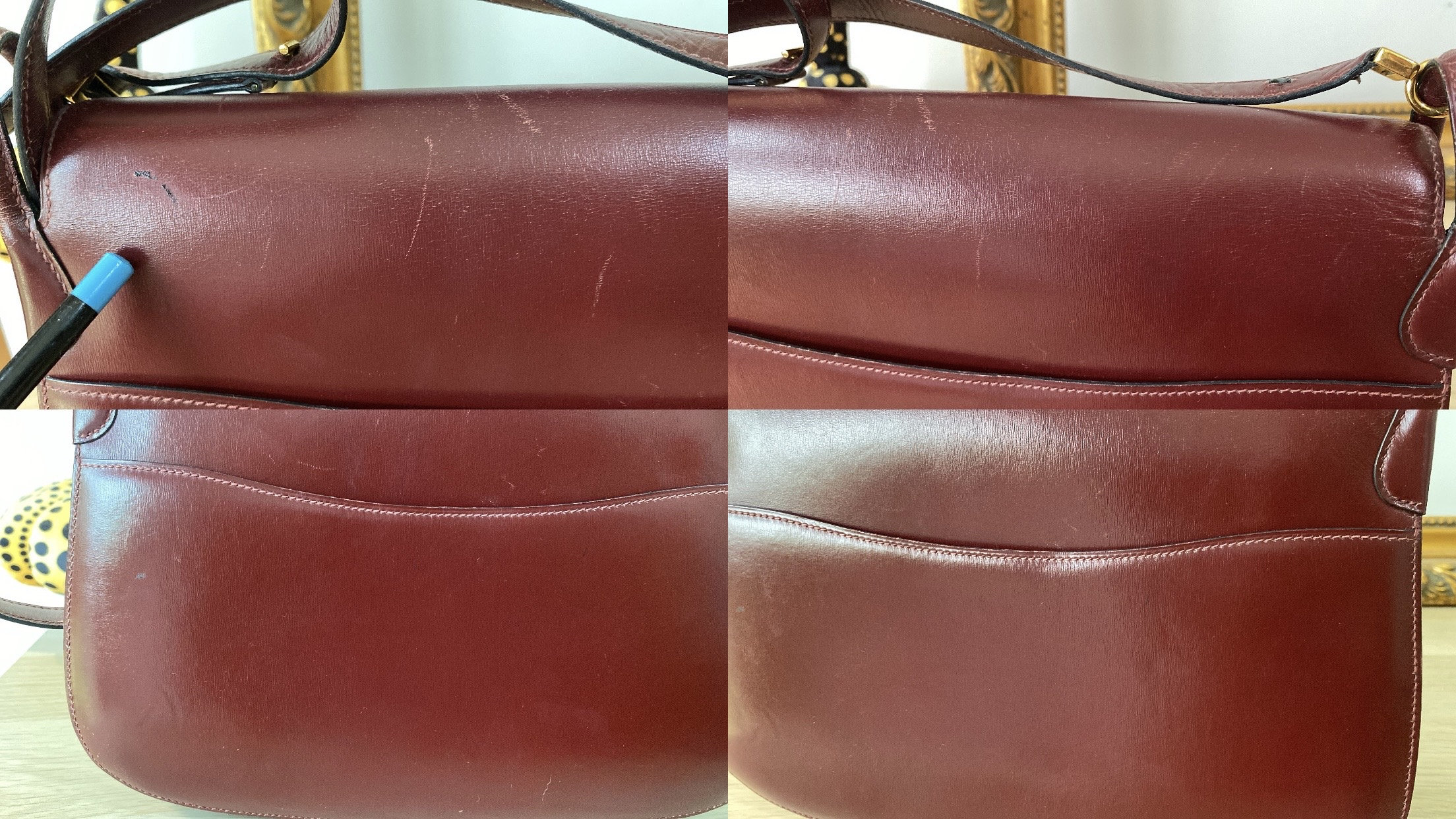 バッグ HERMES VINTAGE BAG WYPRZEDAŻ! Od 1995 - Vintage Hermes Push Lock Flap Bag