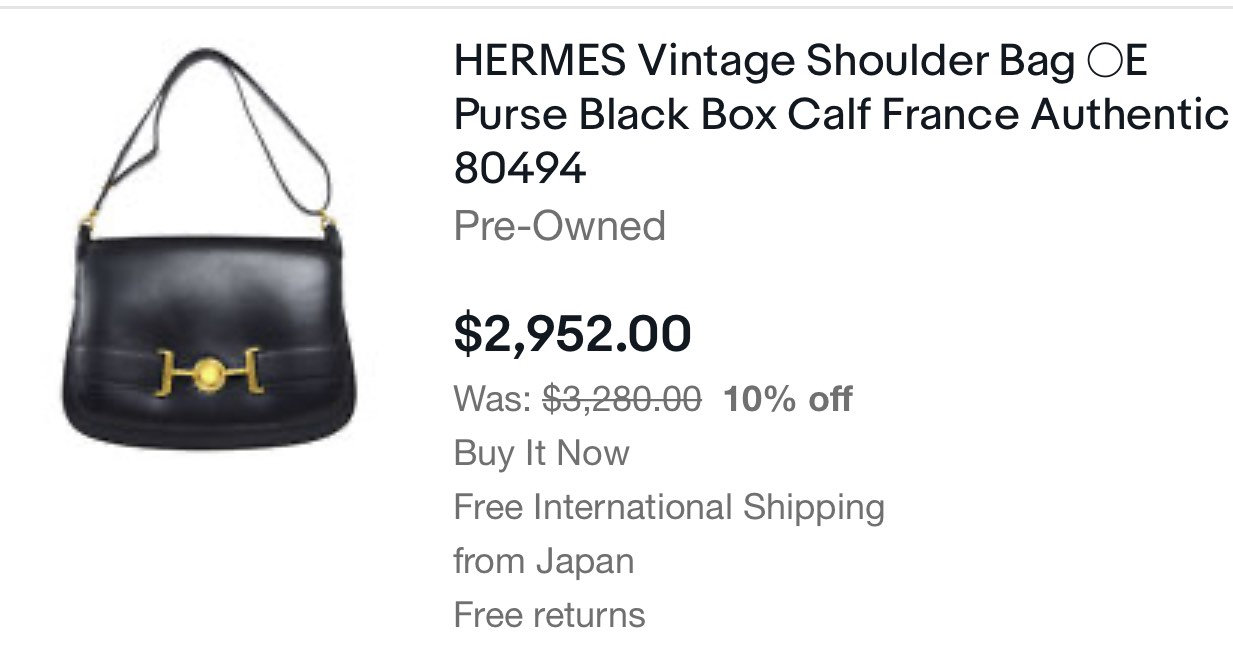 Vintage Hermes Push Lock Flap Bag Circle M From 1983 Burgundy 