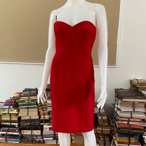Vintage GIANNI VERSACE Bodyon Dress with triple back zip