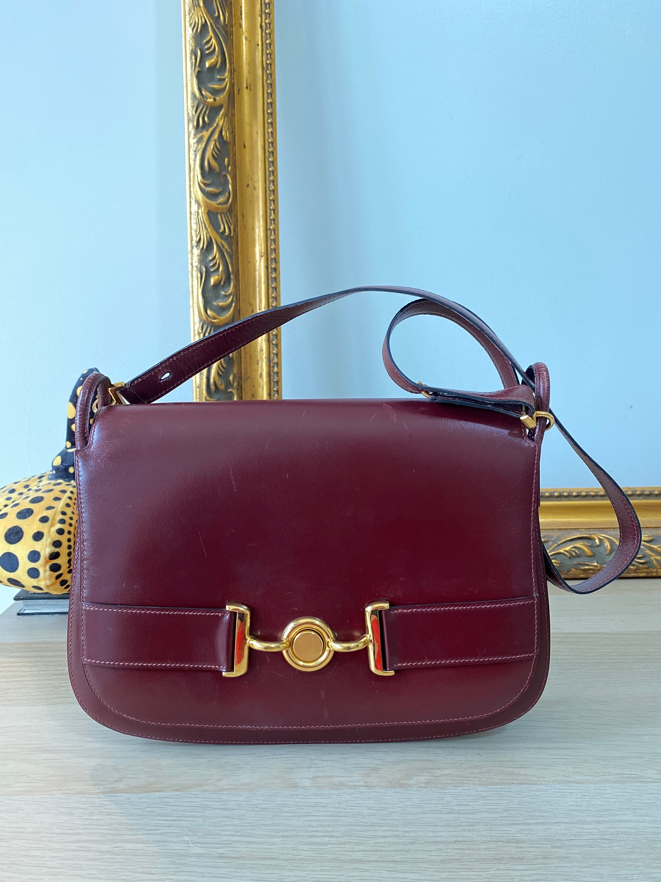 Hermes Rouge H Box Calf Vintage Constance 23 - Hermes Handbags Canada