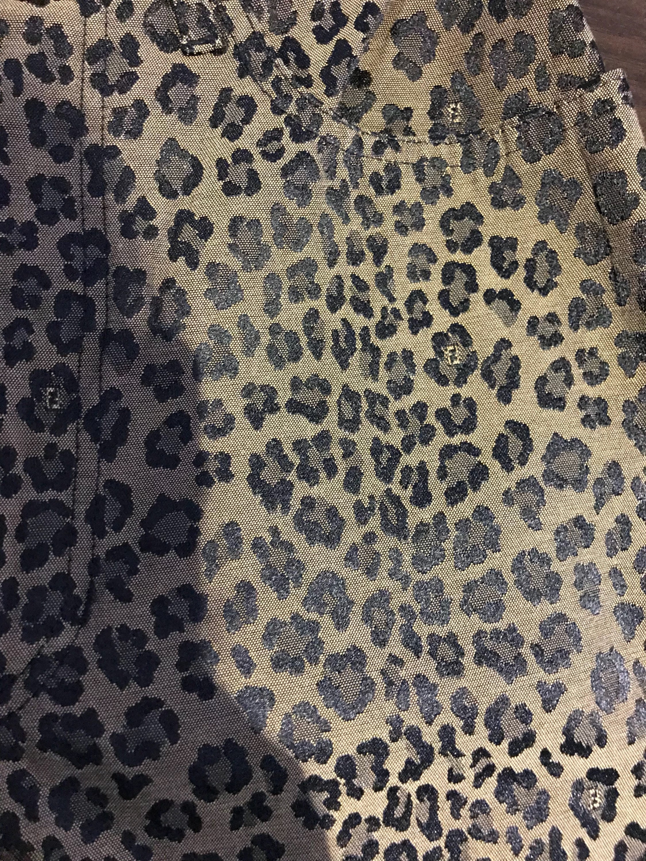 SALE! From 350 - FENDI FF Vintage Leopard Print Jeans, Italy SALE! From 350 - FENDI FF Vintage Leopard Print Jeans, Italy