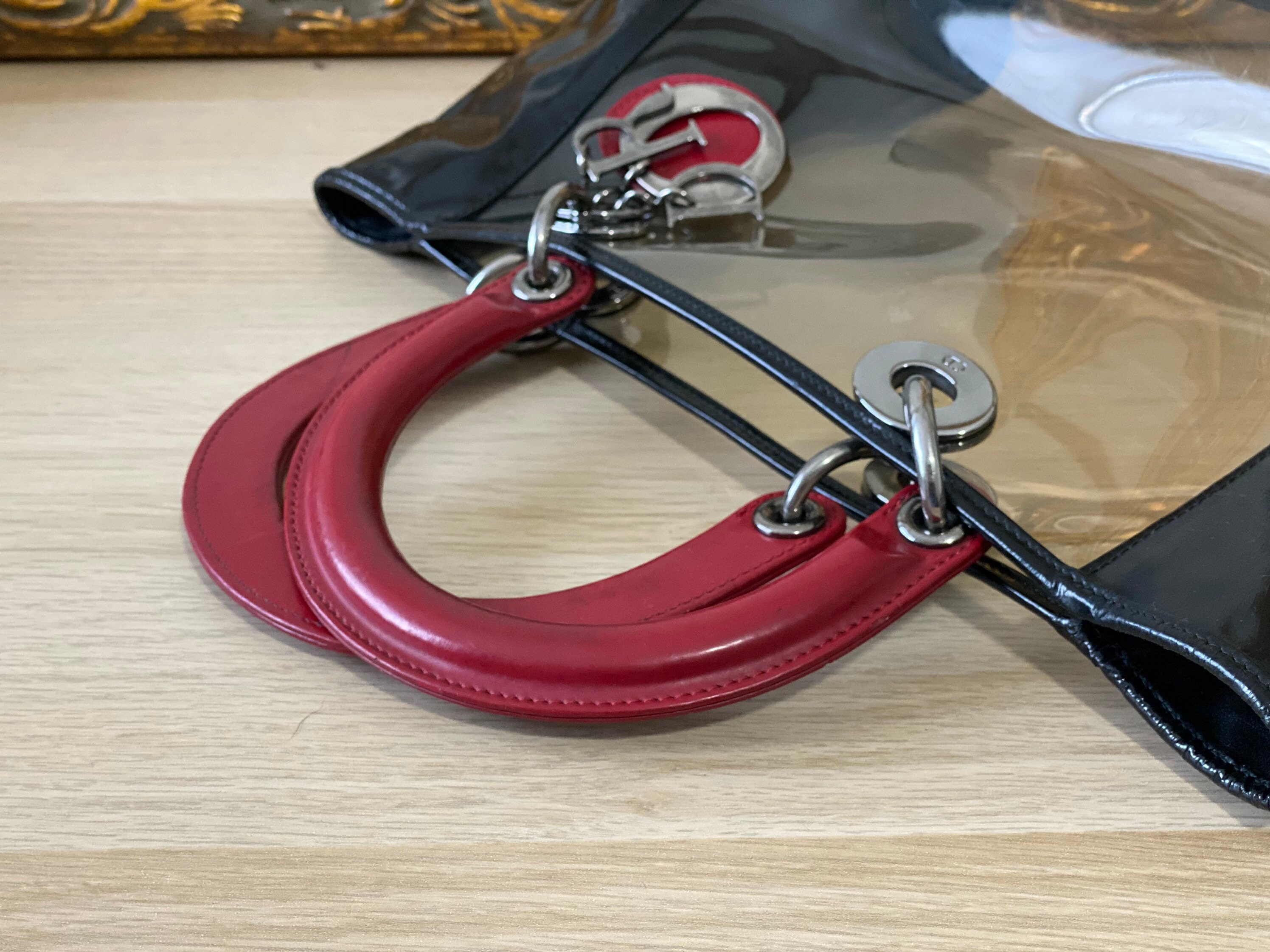 Dior transparent 2025 bag