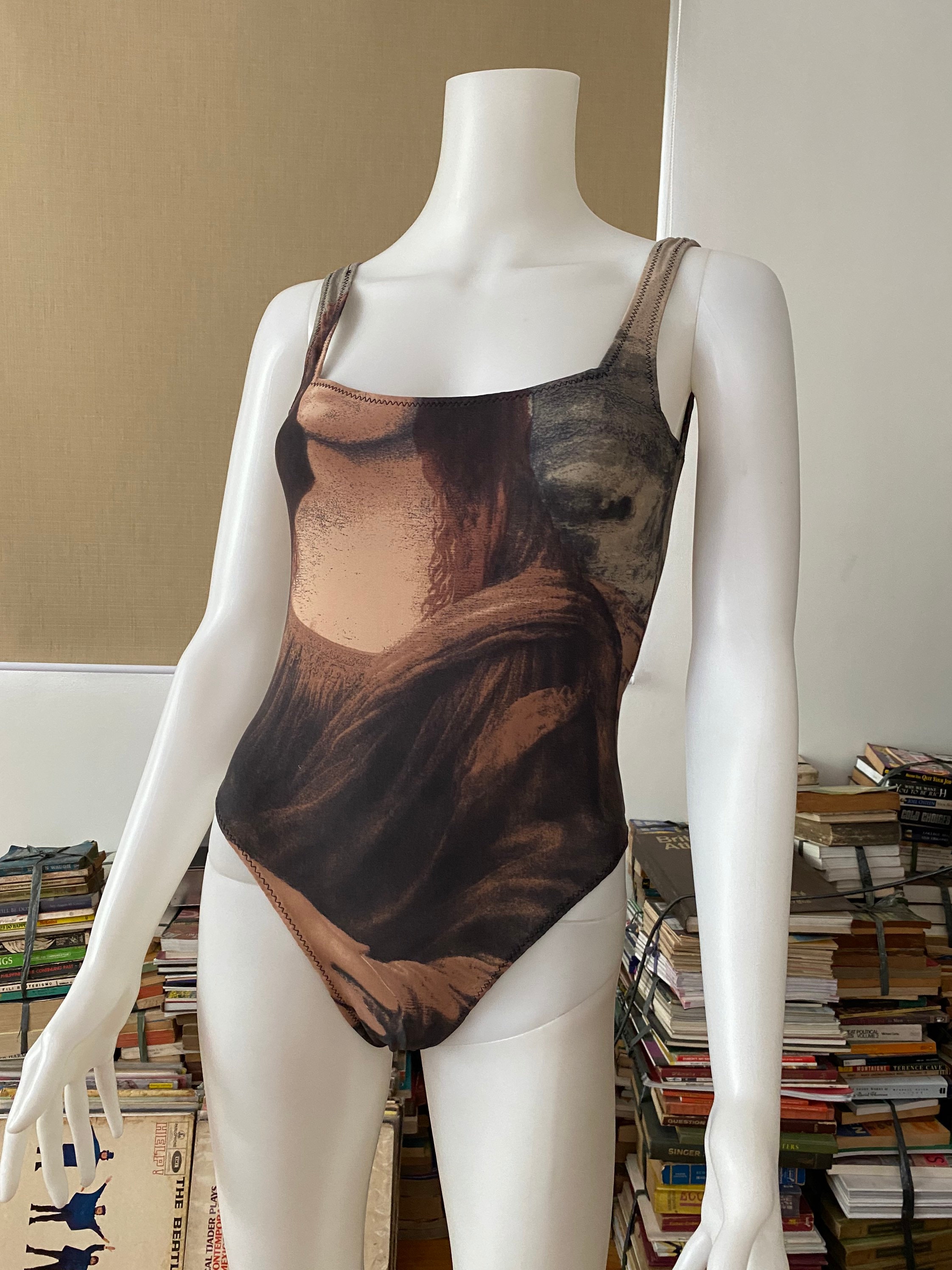 OFERTA! De 657 - Vintage Jean Paul Gaultier JPG Mona Lisa Body pequeno