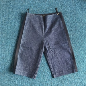 Vintage Chanel Sparkly High waist Denim Shorts