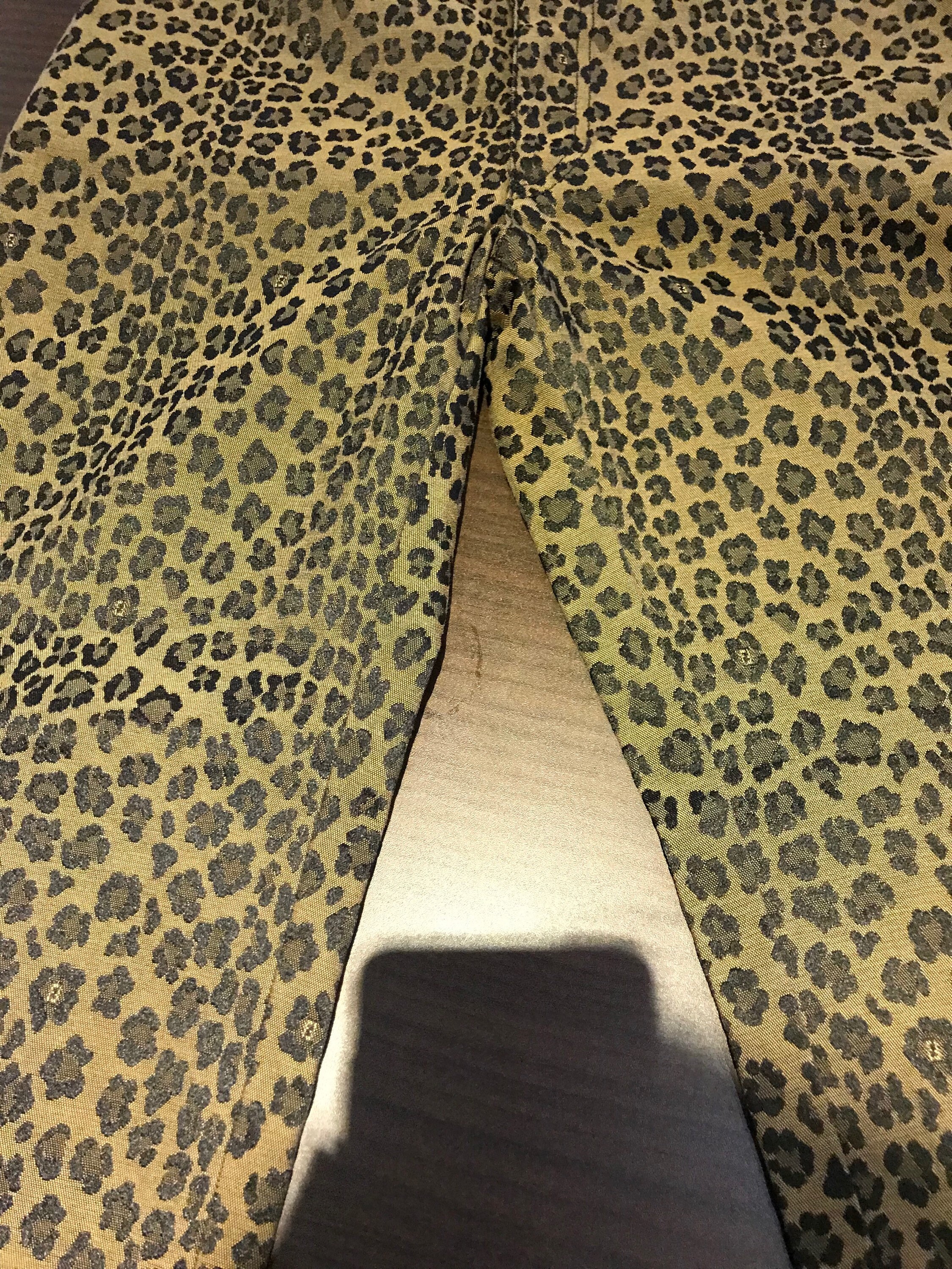 SALE! From 350 - FENDI FF Vintage Leopard Print Jeans, Italy SALE! From 350 - FENDI FF Vintage Leopard Print Jeans, Italy