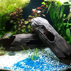 Dark Spanish clay aquarium decoration for fish breeding natural aquarium cave PREMIUM, CUSTOM-MADE image 1