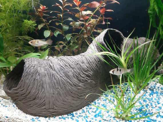 Dark Spanish Clay Aquarium Decoration for Fish Breeding Natural Aquarium  Cave PREMIUM, CUSTOM-MADE -  Canada