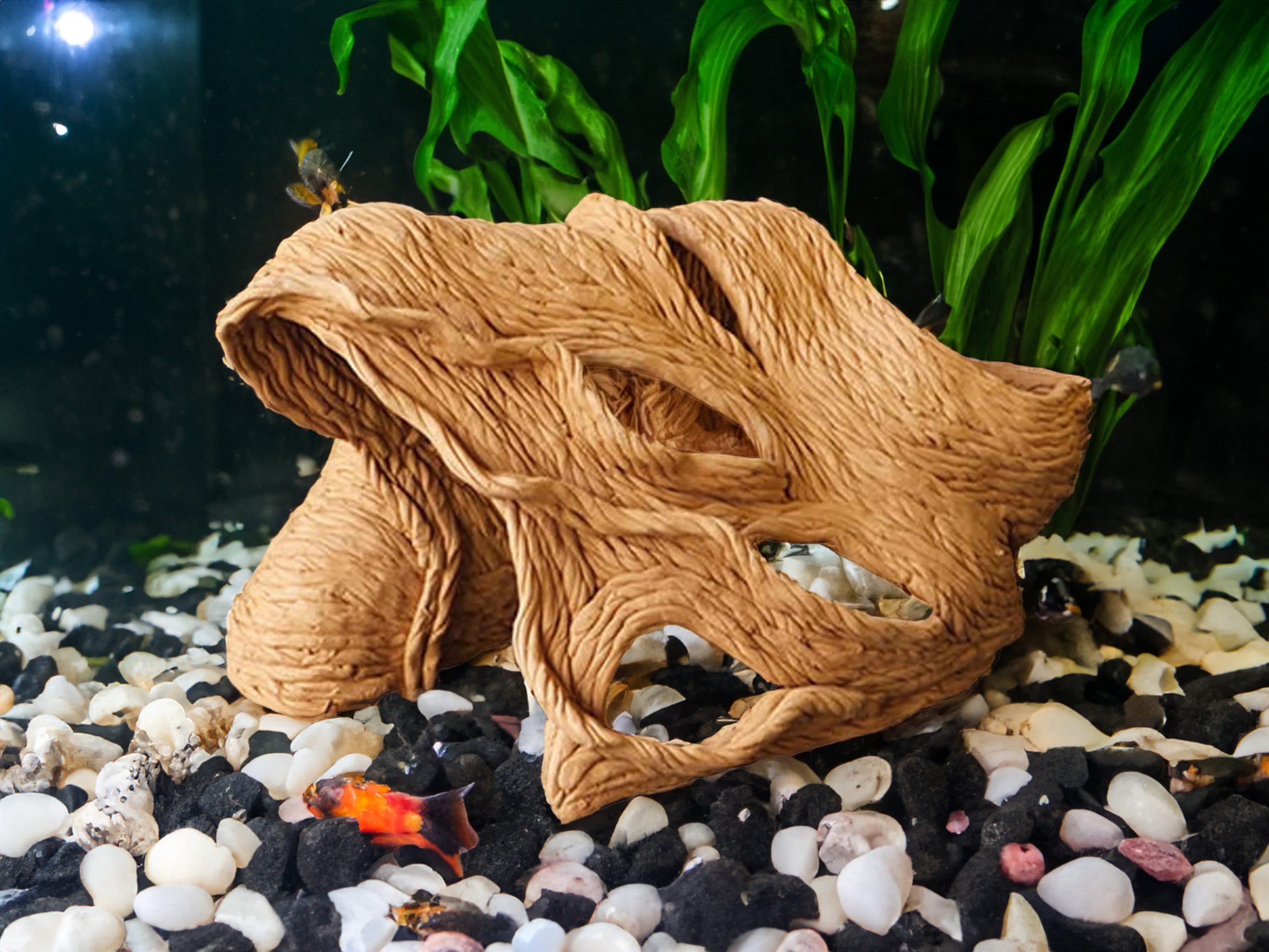 Aquarium Fish Tank Ornament Rockery Hiding Cave Landscape Tree