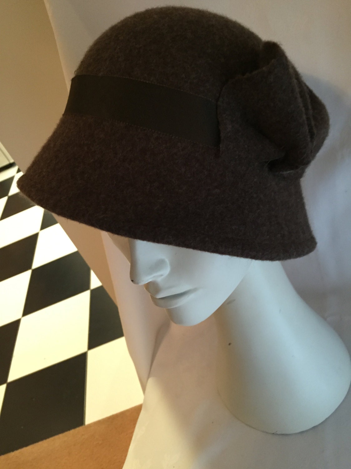 Brown Cloche | Etsy Australia