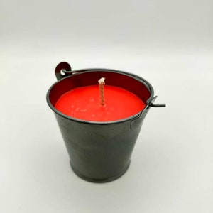 Handmade Citrus Cherry Bucket Candle