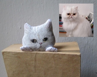Handgeschilderde bladwijzer huisdierportret - aangepast cadeau hond, kat