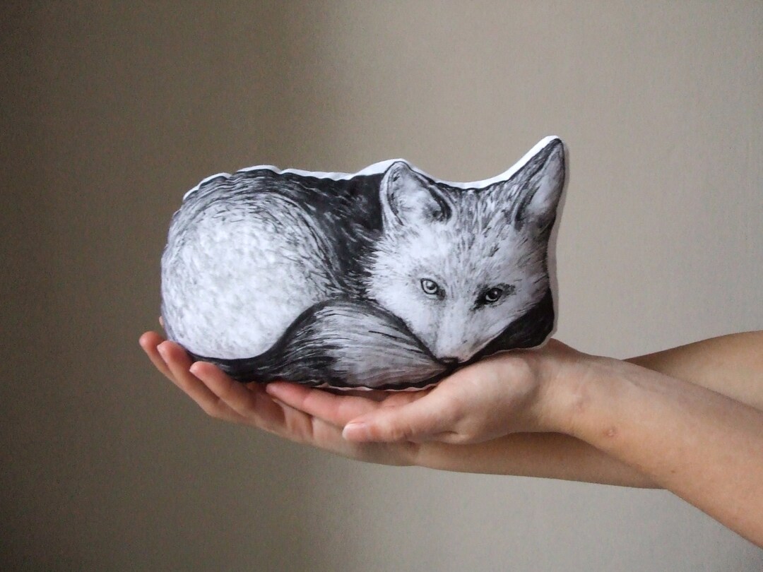 Fox Pillow Foxes Throw Pillow Soft Toy Decorative Stuffed Fox - Etsy