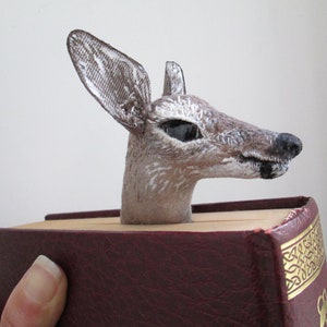segnalibro in stoffa a forma di cerbiatto capriolo cervo bambi idea regalo per amanti della lettura image 9